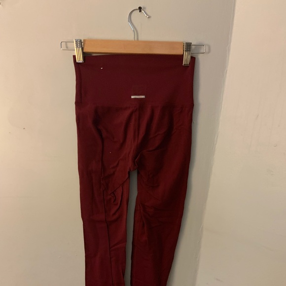 Burgundy lounge leggings - Picture 3 of 3